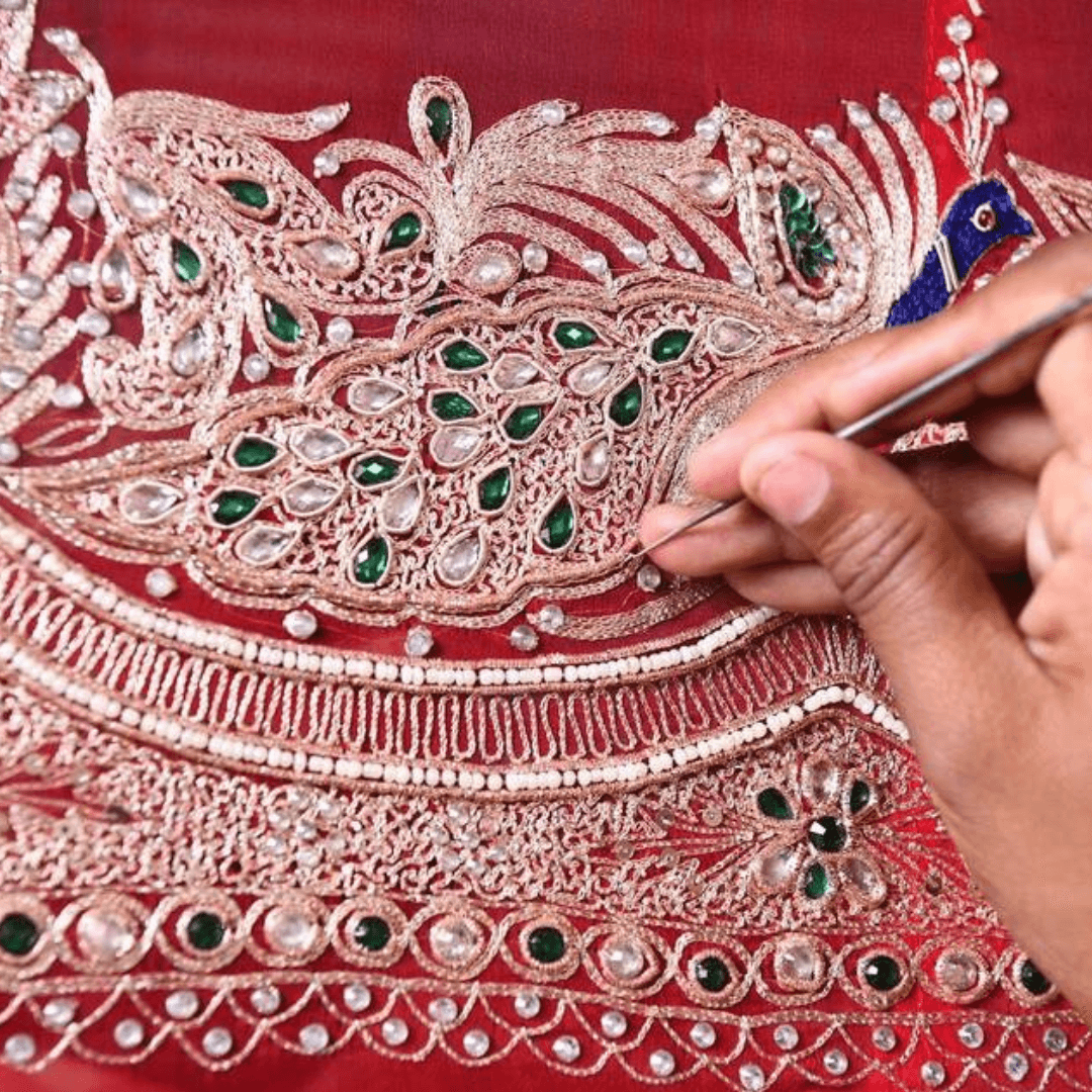 Hand Embroidery design sample